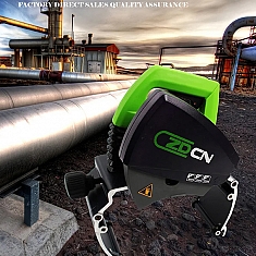 Использование труборезов электрических ZDCN ZD220