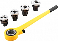 Клупп ручной резьбонарезной Rems Eva Set R 1/2"-3/4"-1"-1 1/4"