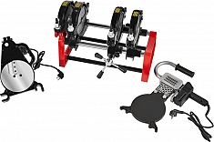 Механический стыковой сварочный аппарат для пэ труб Gas Fusion Red-250V4