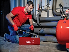 Применение опрессовщика ручного Voll V-Test 50
